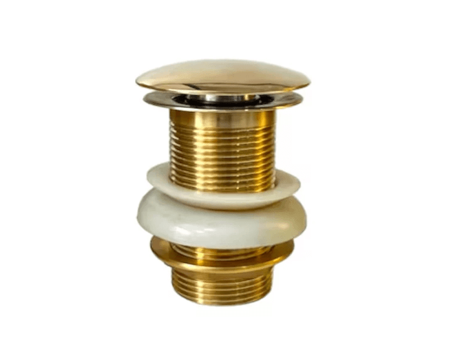 Copper Finish sink Drain, Pop Up Drain Bathroom Sink Drain Stopper Vessel Sink Drain Detachable Basket Stopper / COPPER ACCESSORIES