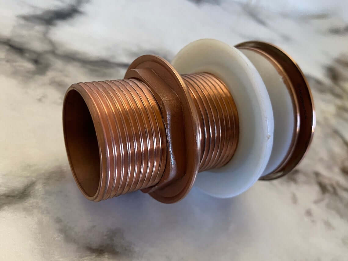Copper Finish sink Drain, Pop Up Drain Bathroom Sink Drain Stopper Vessel Sink Drain Detachable Basket Stopper / COPPER ACCESSORIES