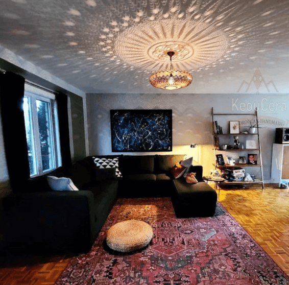 BEDROOM BRASS CHANDELIERS