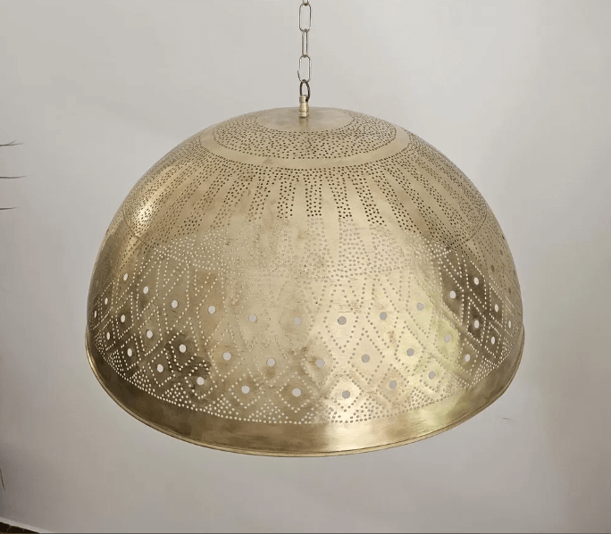 Hammered dome lamp , kitchen island, brass dining lampshade, handmade brass lamp ,Green Patina Dome Pendant Light / copper