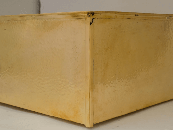 Solid Unlacquered Brass Undermount Hammered Sink, Kitchen Bar Sink, Island Sink, Outdoor Sink / sink