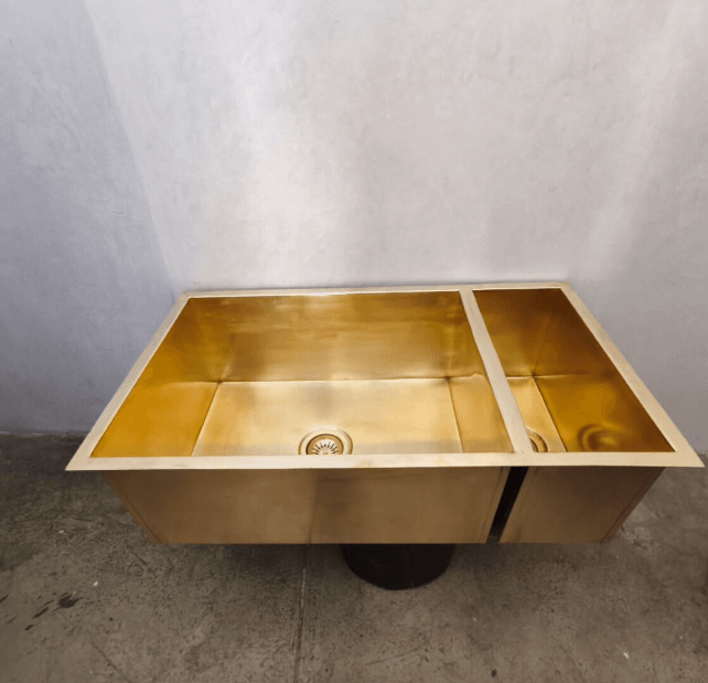 Cooper Sink, Undermount Kitchen Sink, Handmade Moroccan Copper Vasque, Beautiful Wash Basins, Double vessel Sink / double