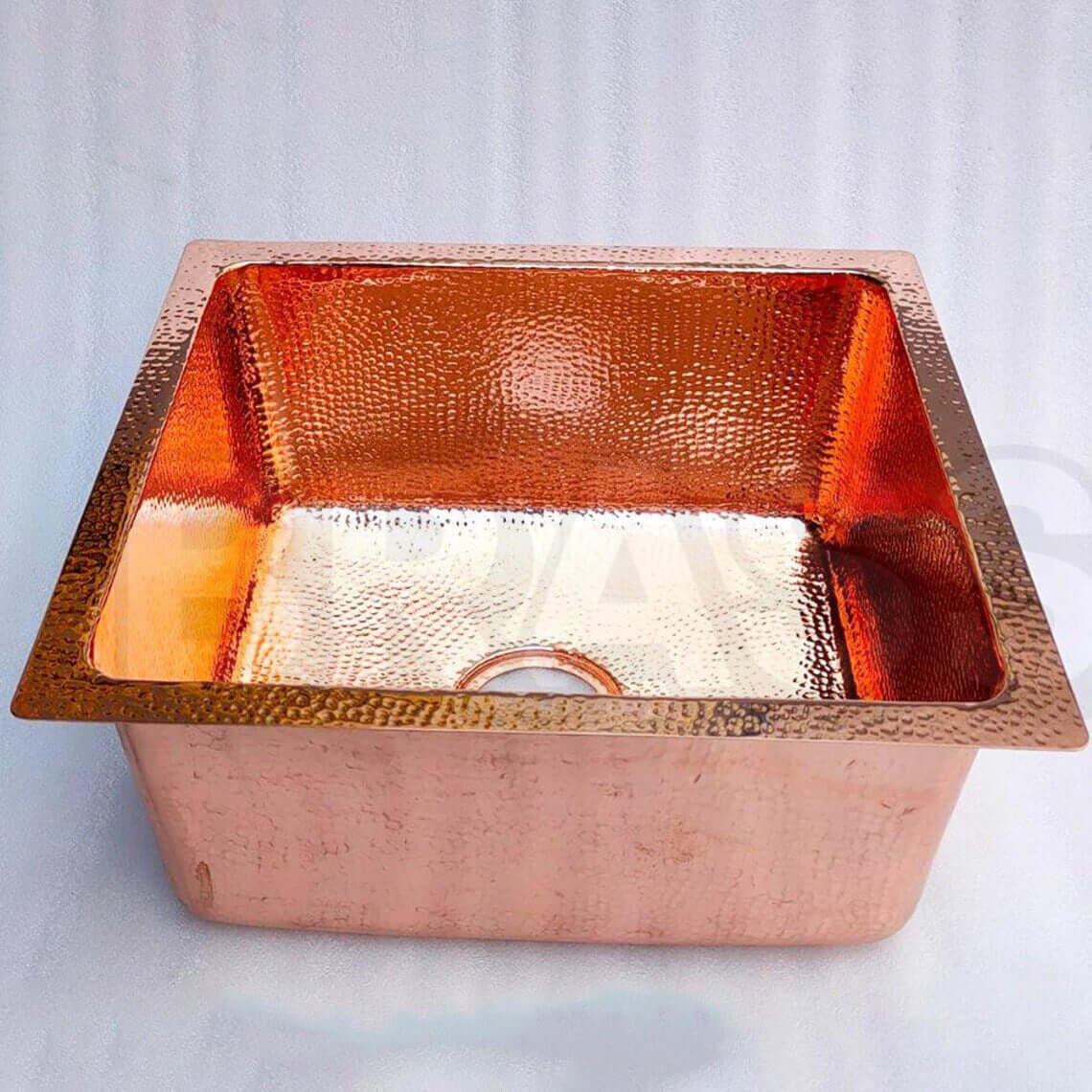 Moroccan Hammered Antique Copper Bar Sink style – Copper Utility Basin Handmade Luxury / red copper basins
