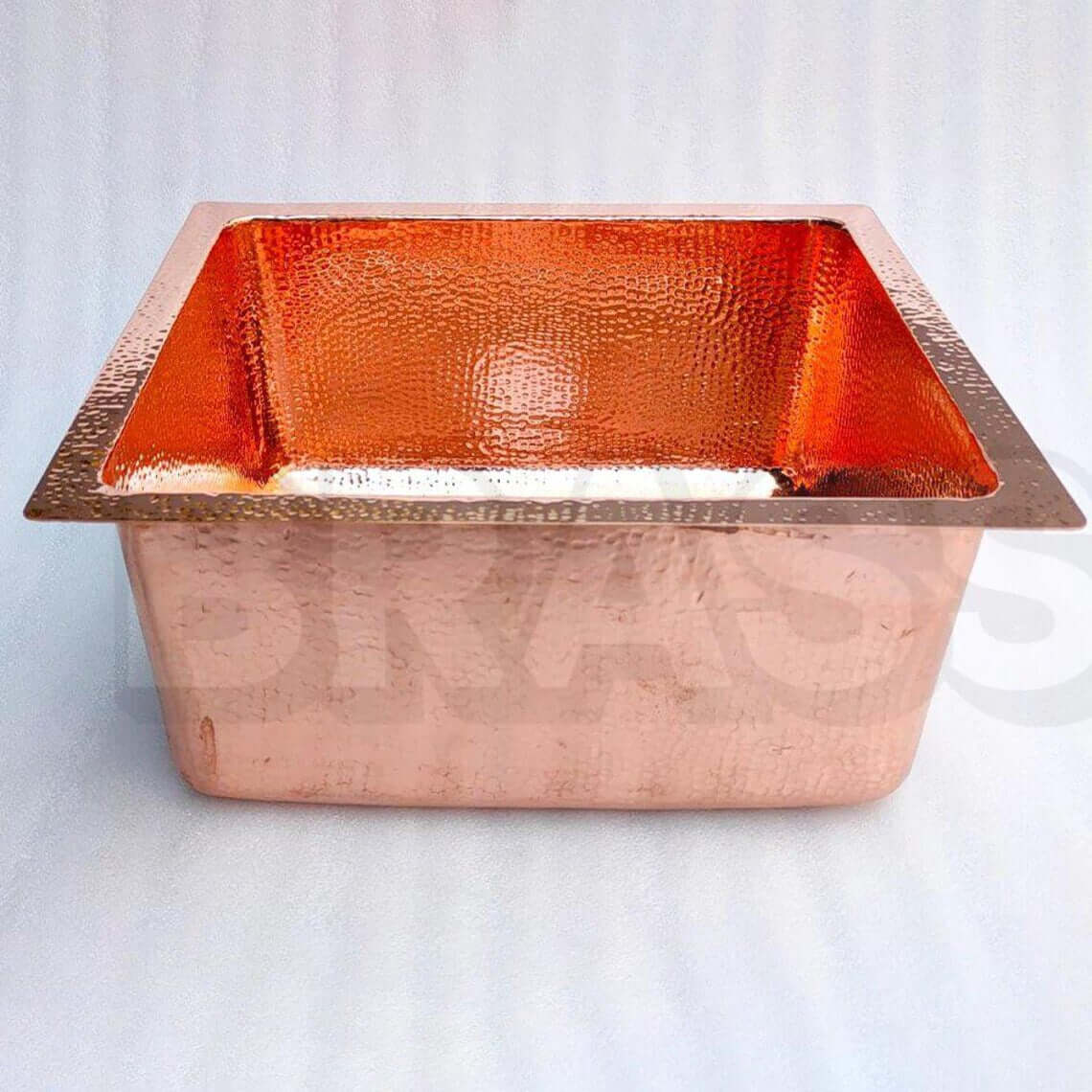 Moroccan Hammered Antique Copper Bar Sink style – Copper Utility Basin Handmade Luxury / red copper basins
