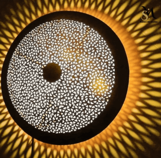 Handmade Wall Light Moroccan Wall Lamp 4 Available Colors Art Deco Decor Light Diffuser Wall Sconce, Boho Lighting / Wall Lamps